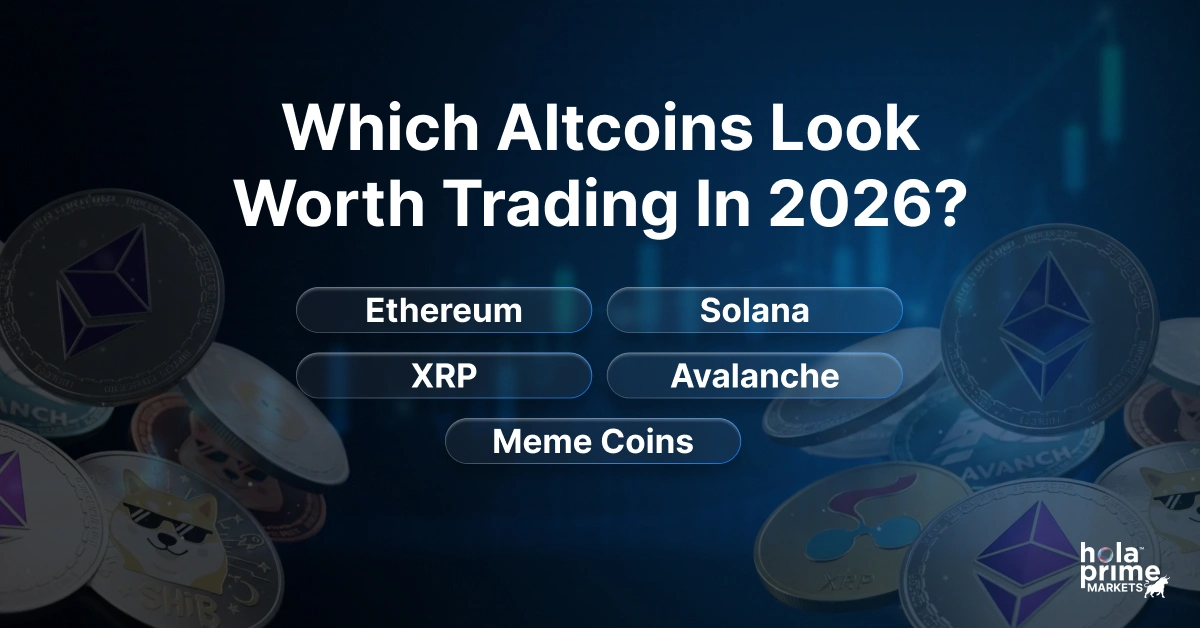 Which Altcoins Look Worth Trading in 2026?Ethereum, Solana, XRP, Avalanche, and meme coins.